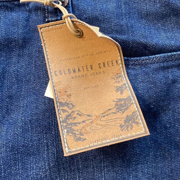 Coldwater Creek High Rise Cropped Jeans NWT - Picture 4 of 9